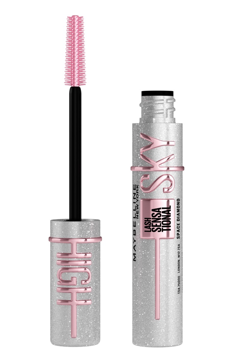 MAYBELLINE NEW YORK - MASCARA TOP COAT ALLUNGANTE , Lash Sensational Sky High - Space Diamond