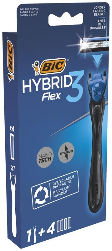BIC HYBRID FLEX 3 RASOIO+4 RIC — confronto prezzi