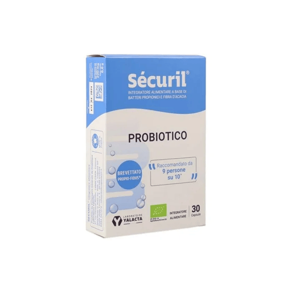 Yalacta Securil Integratore Fermenti Lattici Equilibrio Intestinale 30 Capsule