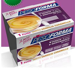 Pesoforma Coppa Alla Vaniglia Caramello 210g
