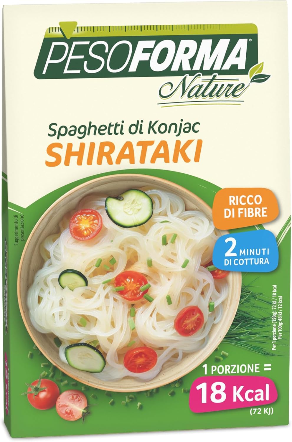 PESOFORMA® Nature Spaghetti di Konjac Shirataki 240 g Altro