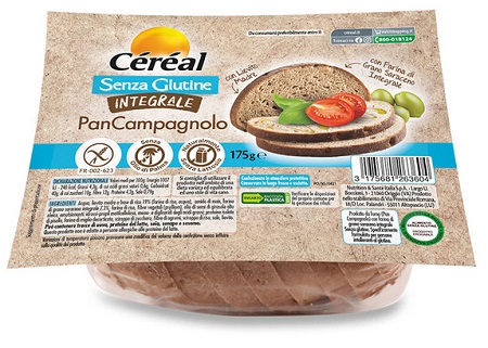 Cereal Senza Glutine Integrale Pan Campagnolo 175 g Altro