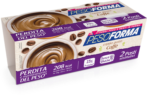 Pesoforma Coppa Gusto Caffè 2x210 g Altro — confronto prezzi