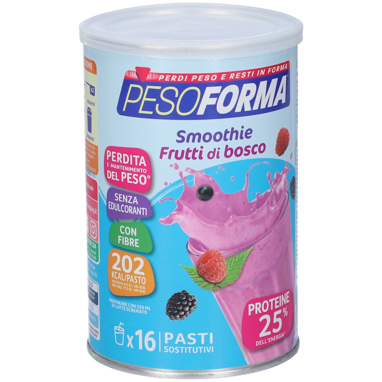 Pesoforma Smoothie Frutti Di Bosco 436 g Altro — confronto prezzi