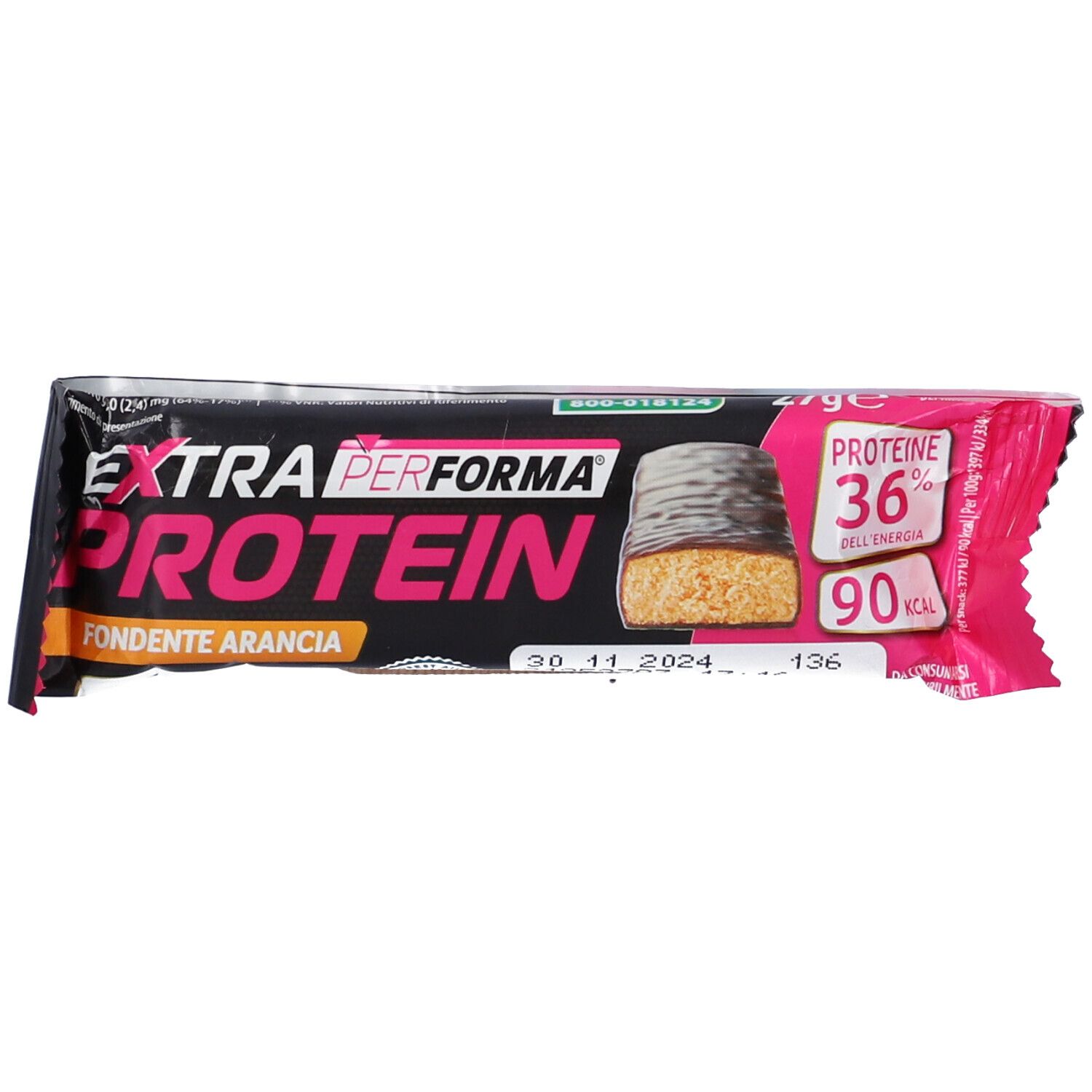 PERFORMA Protein Bar 36% Fondente Arancia 27 g Altro