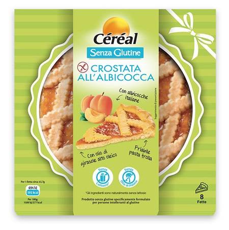 Céréal Senza Glutine Crostata All' Albicocca 350 Grammi