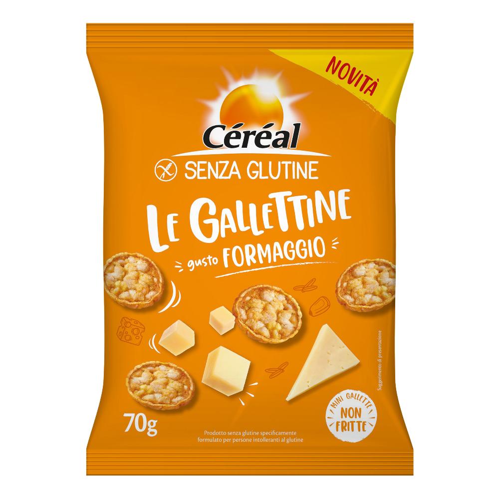 Cereal Gallettine Gusto Formaggio 70 g Snack