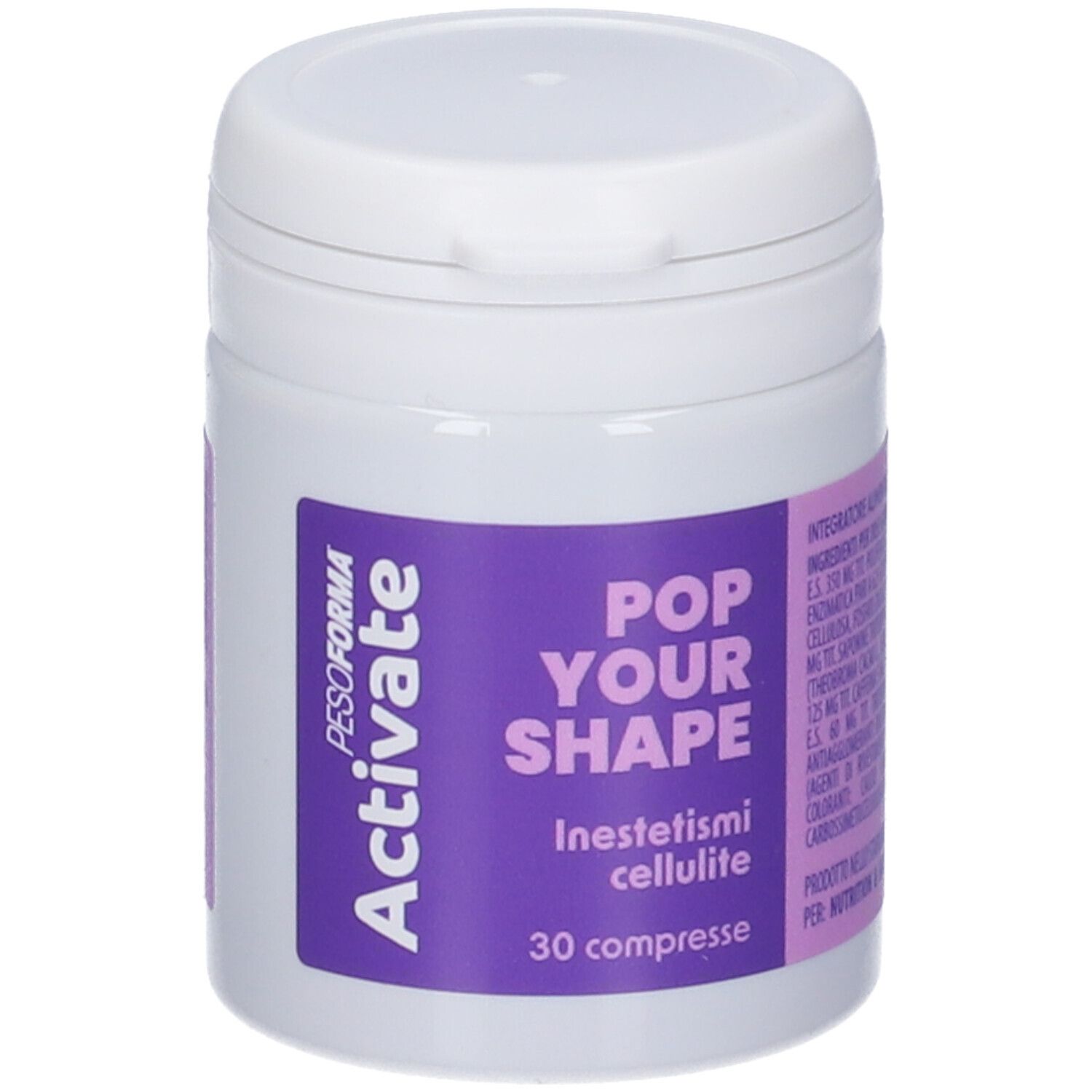 Pesoforma Activate Pop Your Shape Inestetismi Cellulite Compresse 1 pz — confronto prezzi