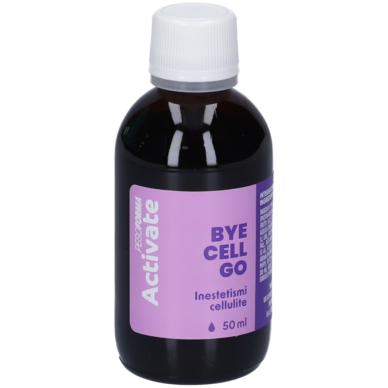 Pesoforma Activate Bye Cell Go Drenante Inestetismi Cellulite Gocce 50 ml orali