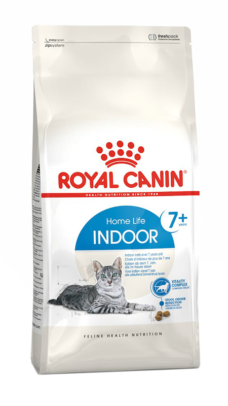 Royal Canin Feline Home Life Indoor 7+ Anni Crocchette Per Gatti Senior Sacco 1,5Kg