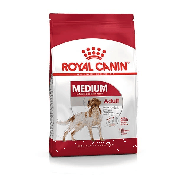Royal Canin Crocchette Per Cani Adulti Taglia Media Sacco 4Kg
