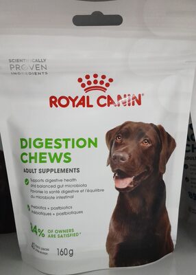 ROYAL CANIN CANE DIGESTION CHEWS ADULT SUPPLEMENTS 160GR — confronto prezzi