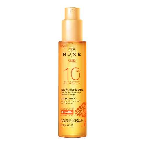 Nuxe sun olio solare viso e corpo spf10 150 ml