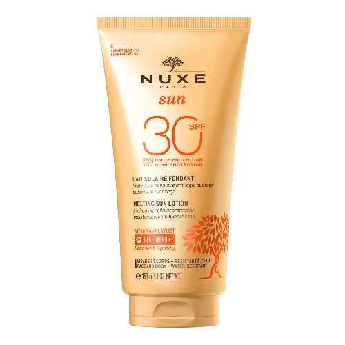 Nuxe Sun Latte Solare Viso e Corpo Anti-Età SPF30 Protezione Solare Alta 150 ml