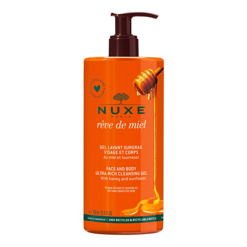 Nuxe Reve De Miel Gel Detergente Sgrassante Viso E Corpo 750ml — confronto prezzi