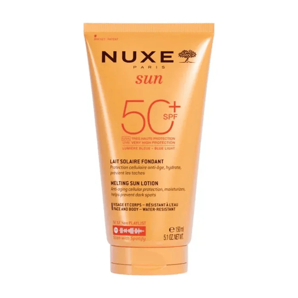 Nuxe Sun Latte Solare Anti Età Viso e Corpo SPF50+ 150ml