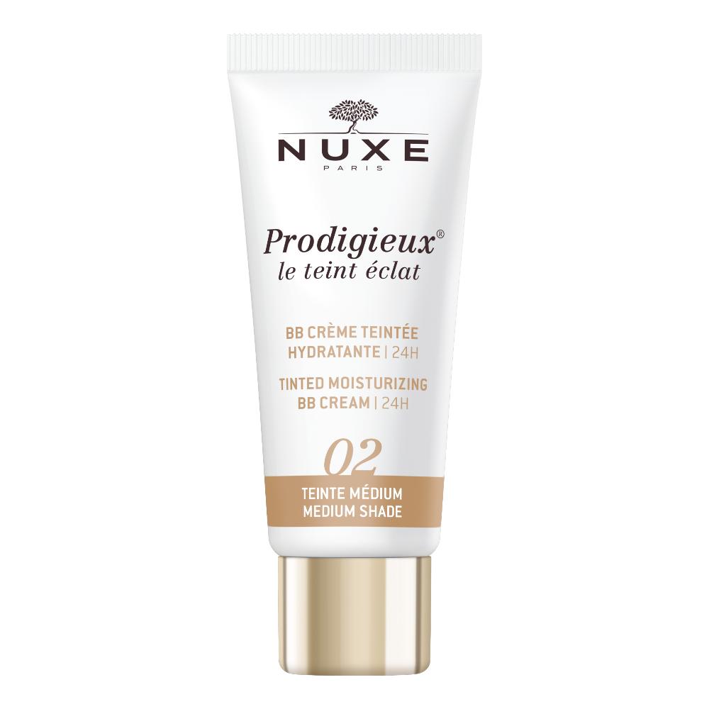 Nuxe Prodigieux - Le Teint Eclat BB Cream Crema Colorata Idratante Tonalità Media, 30ml