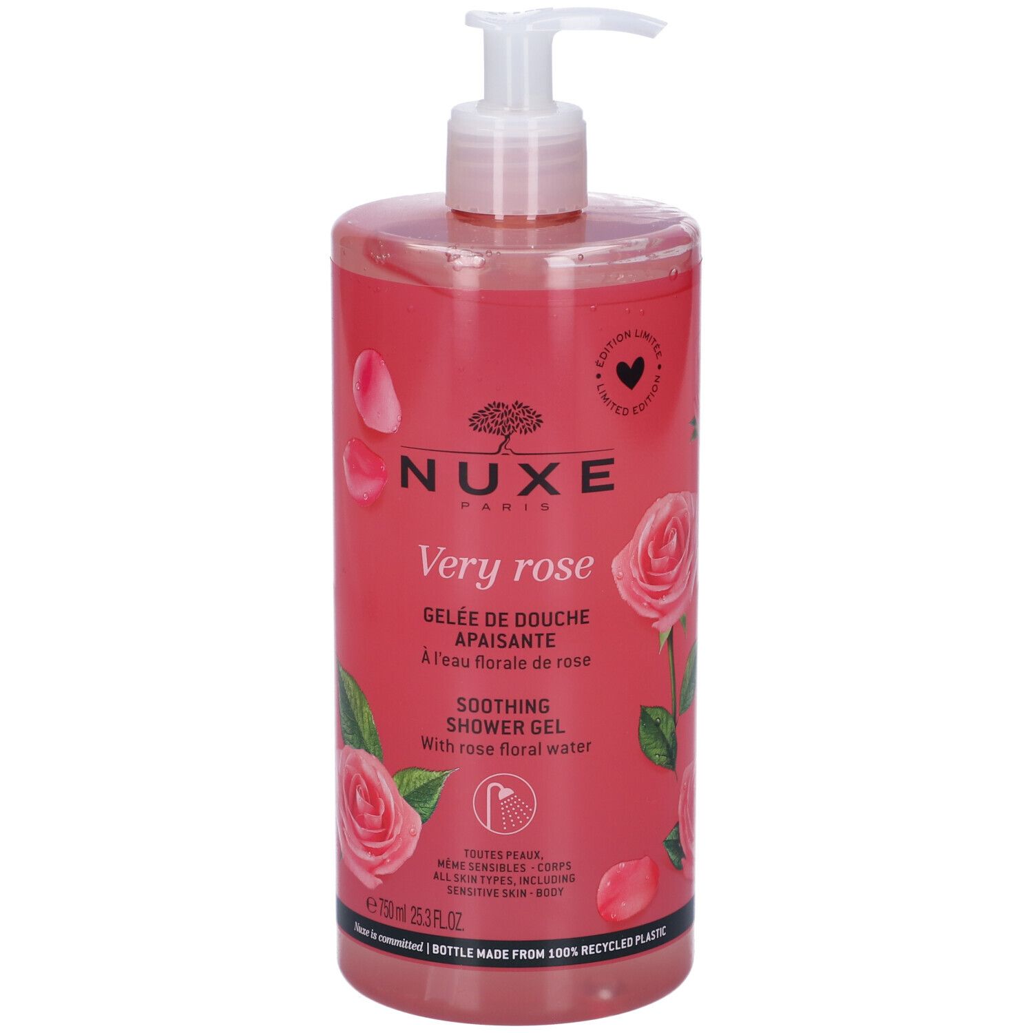Nuxe Very Rose Gel Doccia Lenitivo 750 ML