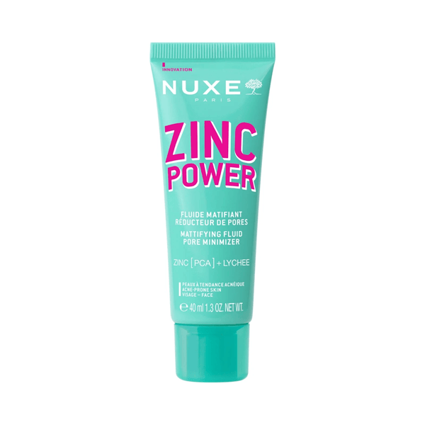 Nuxe Zinc Power Fluido Opacizzante 50 ml Trattamento Viso Anti-Lucidità