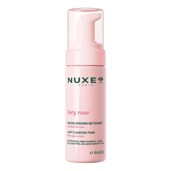 Nuxe Very Rose Mousse Leggera Detergente Viso 150 ml