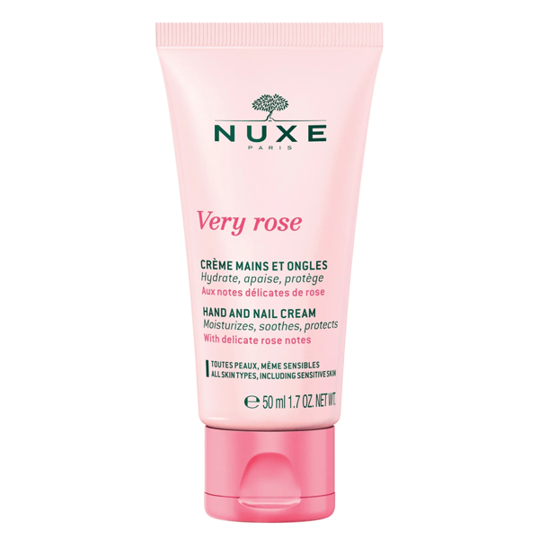 Nuxe Very Rose 50 ml Crema Idratante e Protettiva per Mani e Unghie