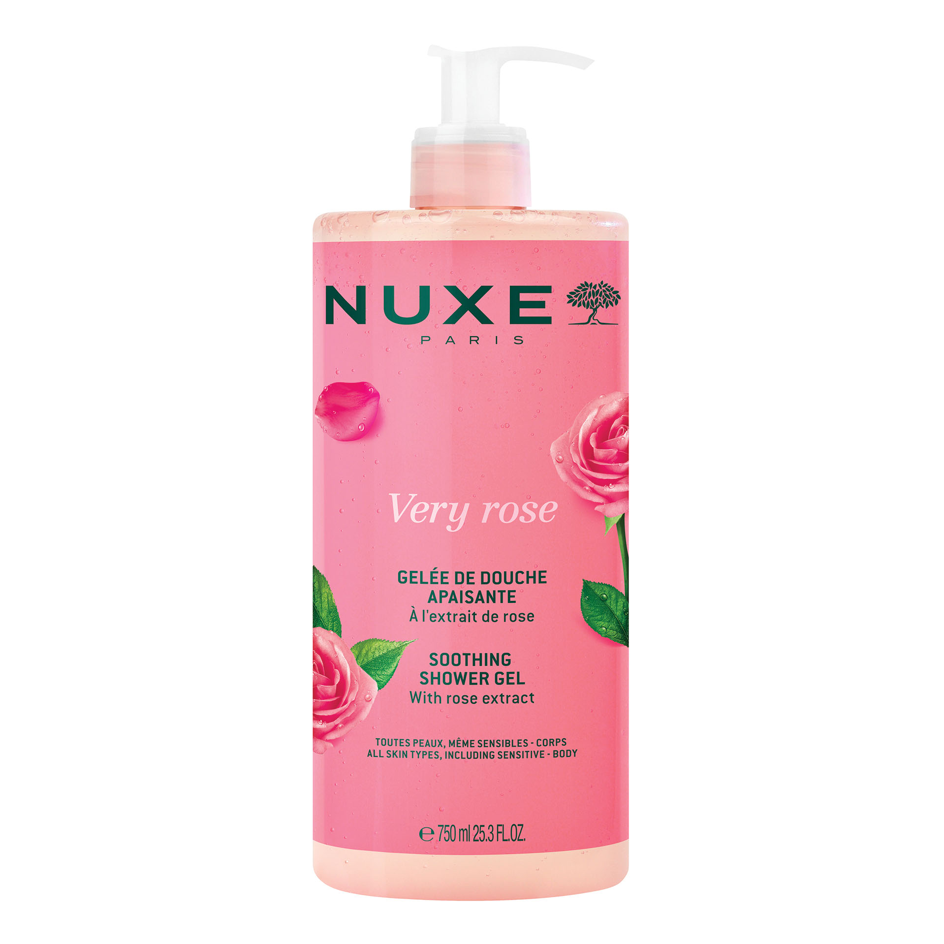 Nuxe Very Rose - Gel Doccia Lenitivo, 750ml — confronto prezzi