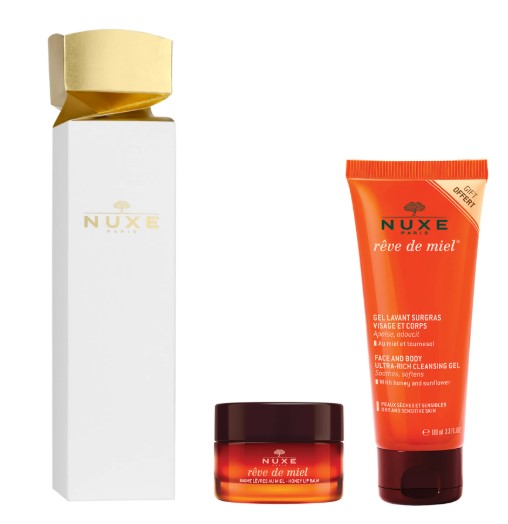 Nuxe cracker reve de miel baume 15 g + reve de miel gel doccia 100 ml