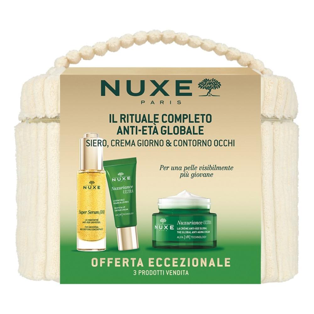 Nuxe Nuxuriance Ultra Vanity - Set antietà con crema, siero e contorno occhi, 50+30+15 ml