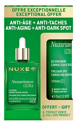 NUXE NUXURIANCE ULTRA SET Siero e Crema mani Correzione Macchie