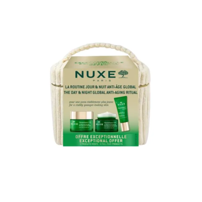 Nuxe Nuxuriance Ultra Cofanetto Crema Anti Età 50ml + Crema Contorno Occhie e Labbra 15ml + Crema notte anti età 50ml