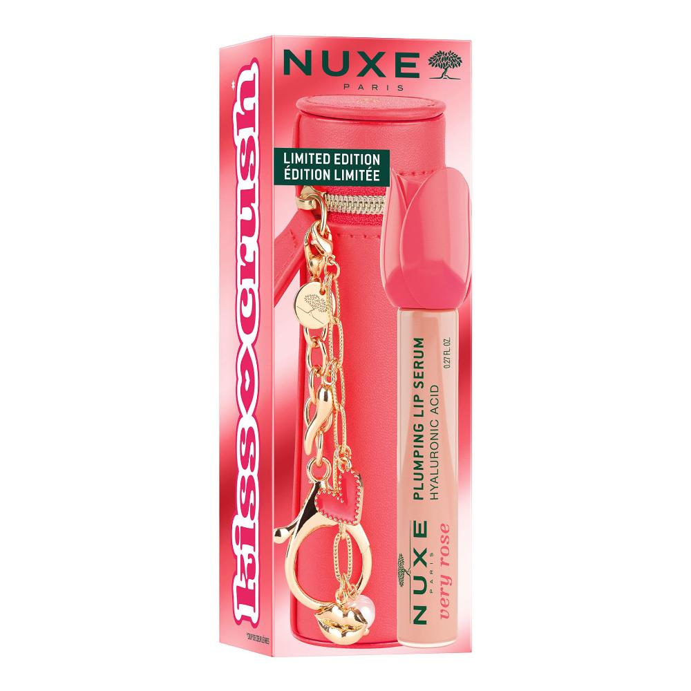 Nuxe Kiss Crush Very Rose Siero Labbra Rimpolpante Limited Edition con Astuccio e Charm 10 ml Protezione per le labbra — confronto prezzi
