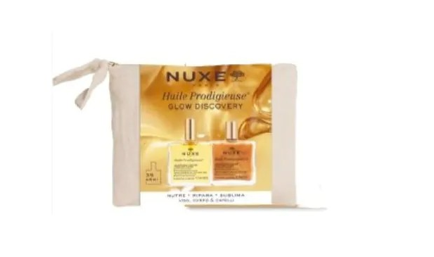 Nuxe Set Iconic Duo Idrata, Profuma, Illumina con Pochette in Omaggio 1 pz Olio — confronto prezzi