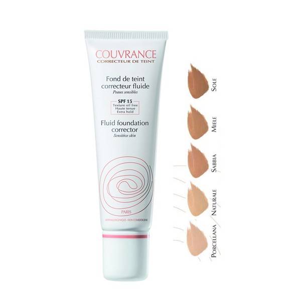 Avène Couvrance Fondotinta Correttore Fluido 30ml - Colore: Effetto Sole — confronto prezzi
