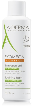 A-Derma Exomega Control | Bagno Lenitivo Anti Prurito Pelle Atopica | 250 ml