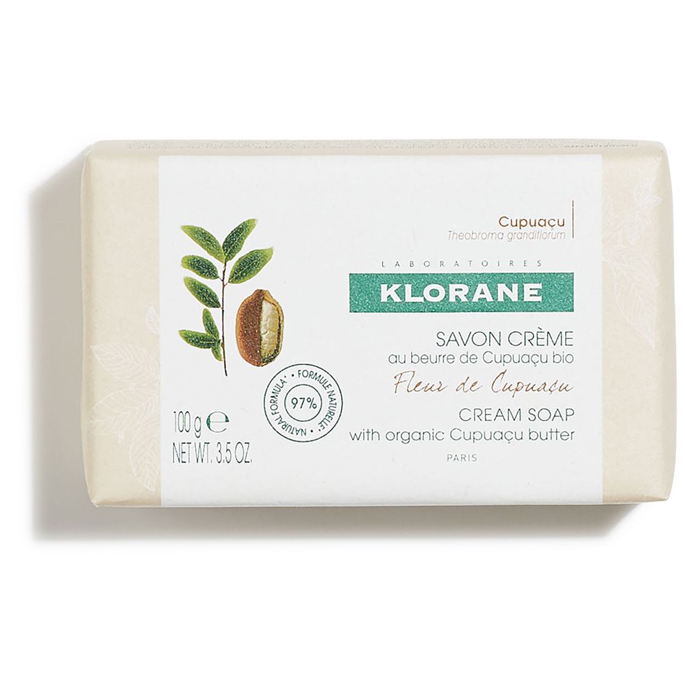 Klorane Crema Sapone Fiore di Cupuaçu Pelle da Secca a Molto Secca 100 g