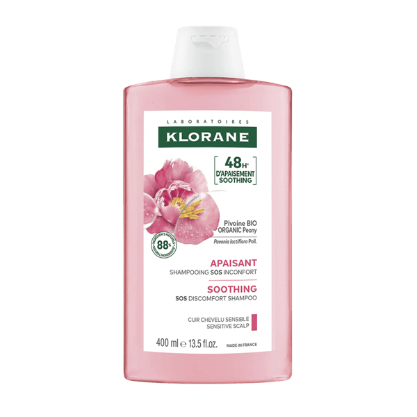 Klorane Shampoo Peonia Bio Lenitivo per Cuoio Capelluto Sensibile 200 ml