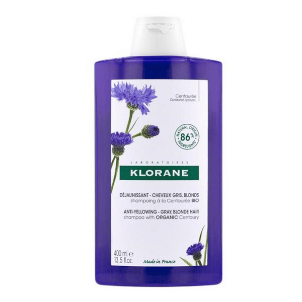 Klorane Shampoo Alla Centaurea Bio Anti-ingiallimento 400 ml