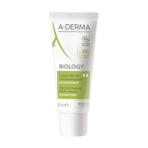 A-Derma Biology Crema Ricca Dermatologica Idratante 40 ml — confronto prezzi