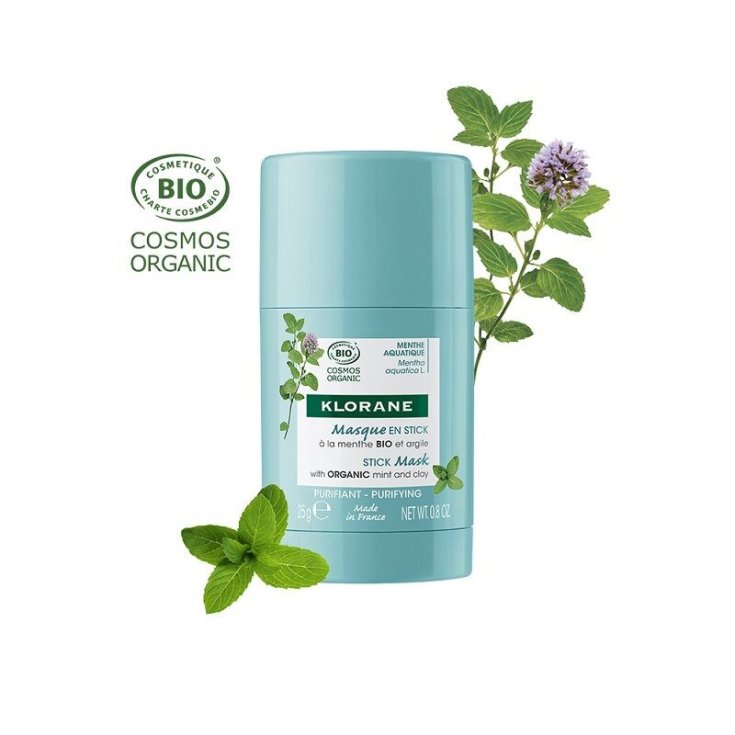 Klorane maschera stick purificante menta acquatica 25 g — confronto prezzi