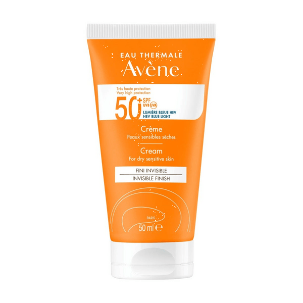 Eau Thermale Avene Solare Crema Viso SPF 50+ Protezione Molto Alta 50 ml