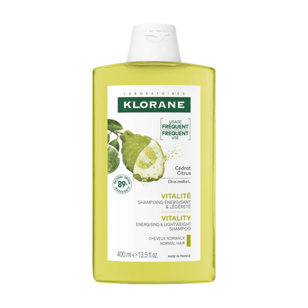 Klorane Shampoo Alla Polpa Di Cedro Leggero Capelli Da Normali A Grassi 400 ml