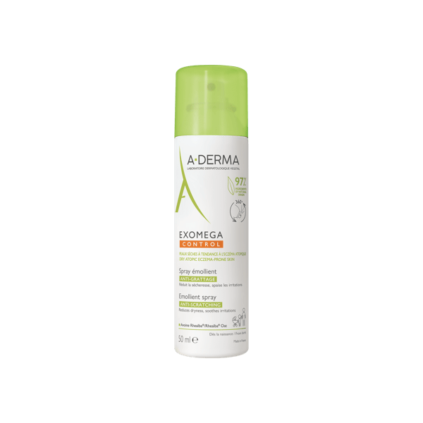 A-derma Exomega Control Emolliente Anti-prurito Per Pelle Secca A Tendenza Atopica Spray 50ml — confronto prezzi