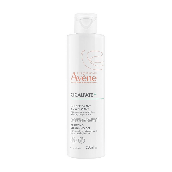Eau Thermale Avene Cicalfate+ Gel Detergente Purificante Pelle Fragilizzata Con Irritazioni 200 ml