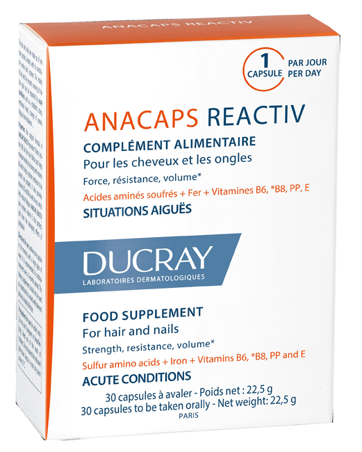 ANACAPS REACTIV CAPELLI 30CPS — confronto prezzi