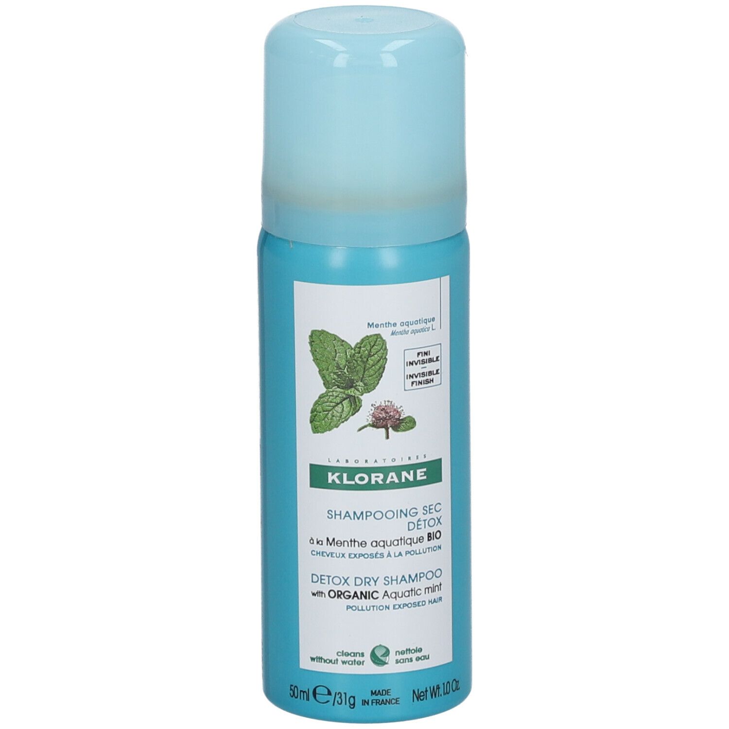 KLORANE Shampoo Secco alla Menta Acquatica BIO 50 ml — confronto prezzi