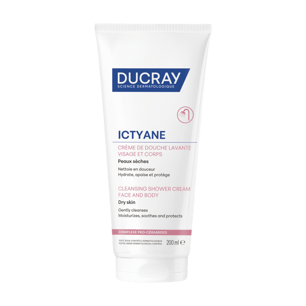 Ducray Ictyane Crema Doccia Detergente Pelle Secca 200 ml