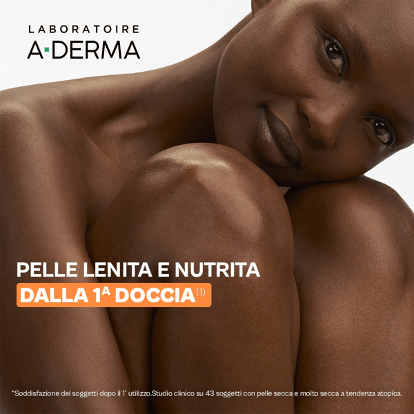 A-Derma Exomega Control Olio Lavante Emolliente 500 ml REFILL Anti-grattage Per Pelle Secca e a Tendenza Atopica
