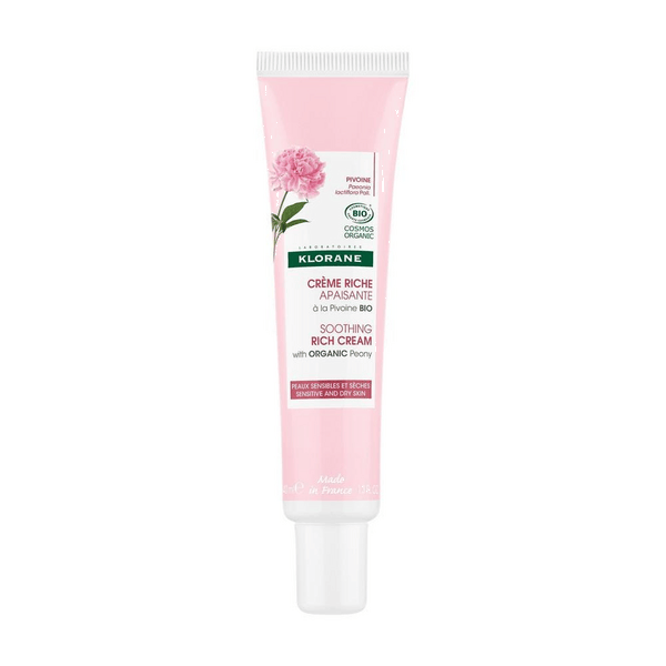 Klorane Crema Ricca Lenitiva alla Peonia BIO Pelle Sensibile e Secca 40 ml — confronto prezzi