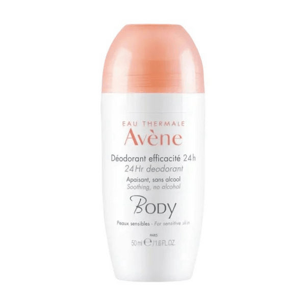 Eau Thermale Avene Deodorante Body 24h D?Efficacia Anti-Odore per Pelle Sensibile 50 ml