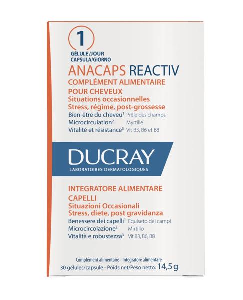 Ducray Anacaps Reactiv Integratore Per Capelli 30 Compresse